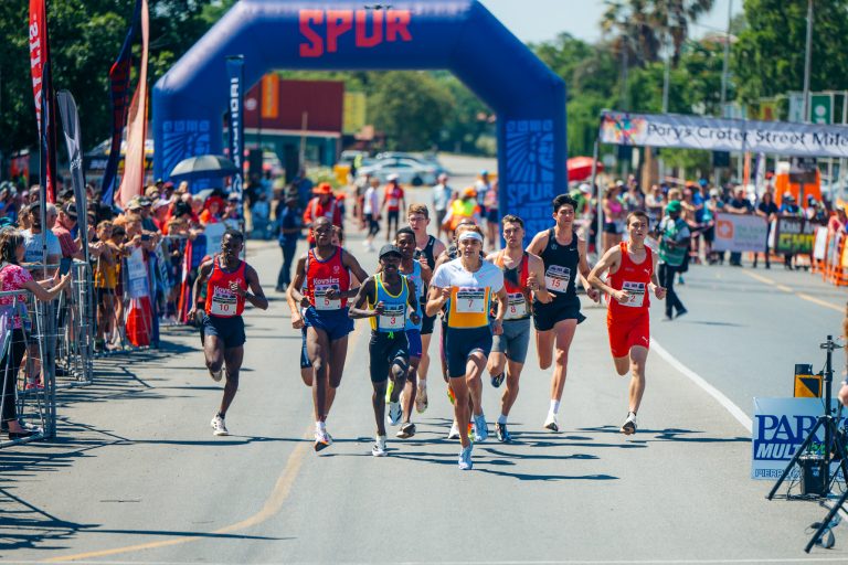 About the Parys Crater Street Mile